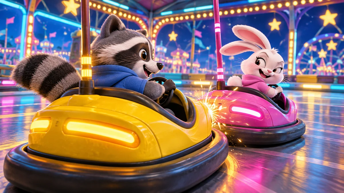Bumper Car Chase 3D