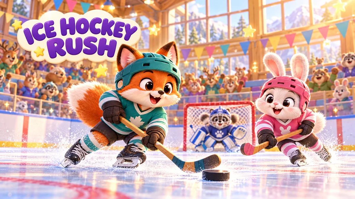 Ice Hockey Rush 3D
