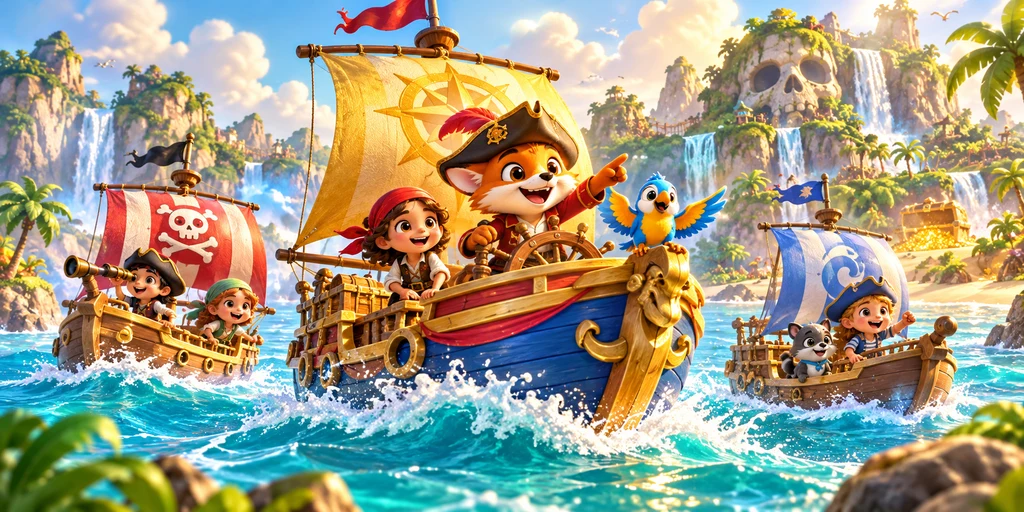Pirate Ship Survival 3D
