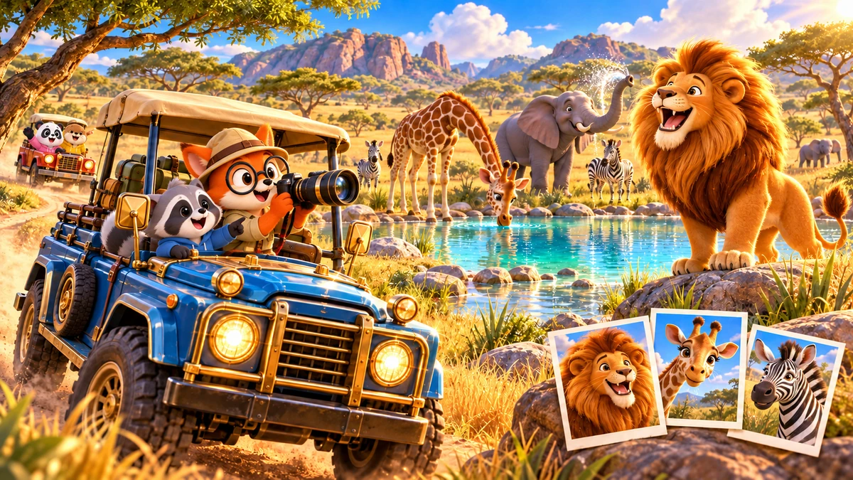Safari Photo Hunt 3D