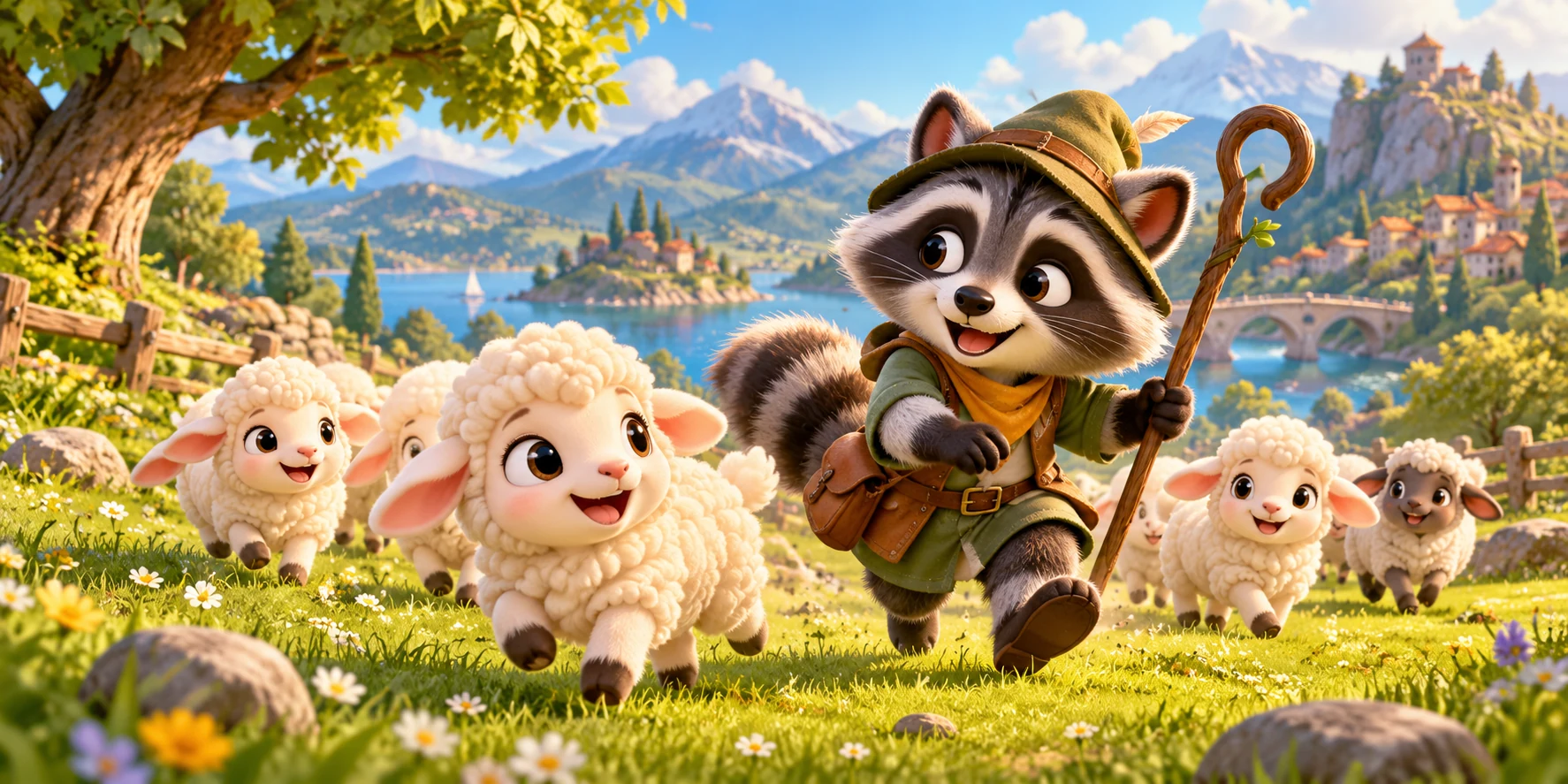 Run, Little Sheep!